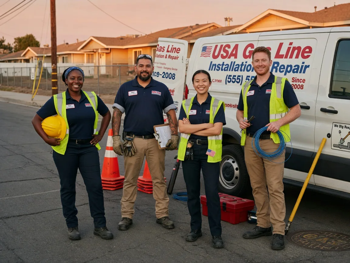 Gas Line Installation company in Ney, OH